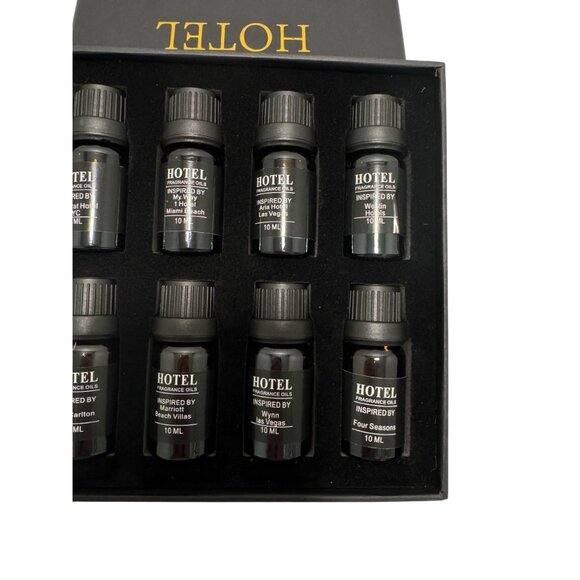 NEW Hotel Scented Diffuser Fragrance Oils 10ml Bottles Set of 8 Bottles - Picture 3 of 3